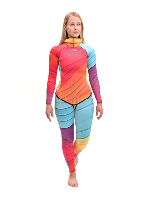 Гидрокостюм Фридайвинг Summer женский 3мм ультраспан/ультраспан